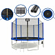 Aga SPORT PRO Trampolin 400 cm Blau