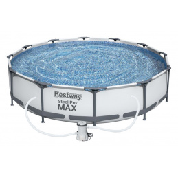 Bestway Steel Swimmingpool- Pro Max 3,66 x 0,76 m 56416 mit Kartuschenfilterung