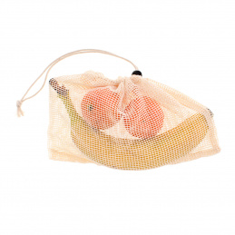 Aga Wiederverwendbarer umweltfreundlicher Netzbeutel für Gemüse Früchte getrocknete Pilze 25x17cm