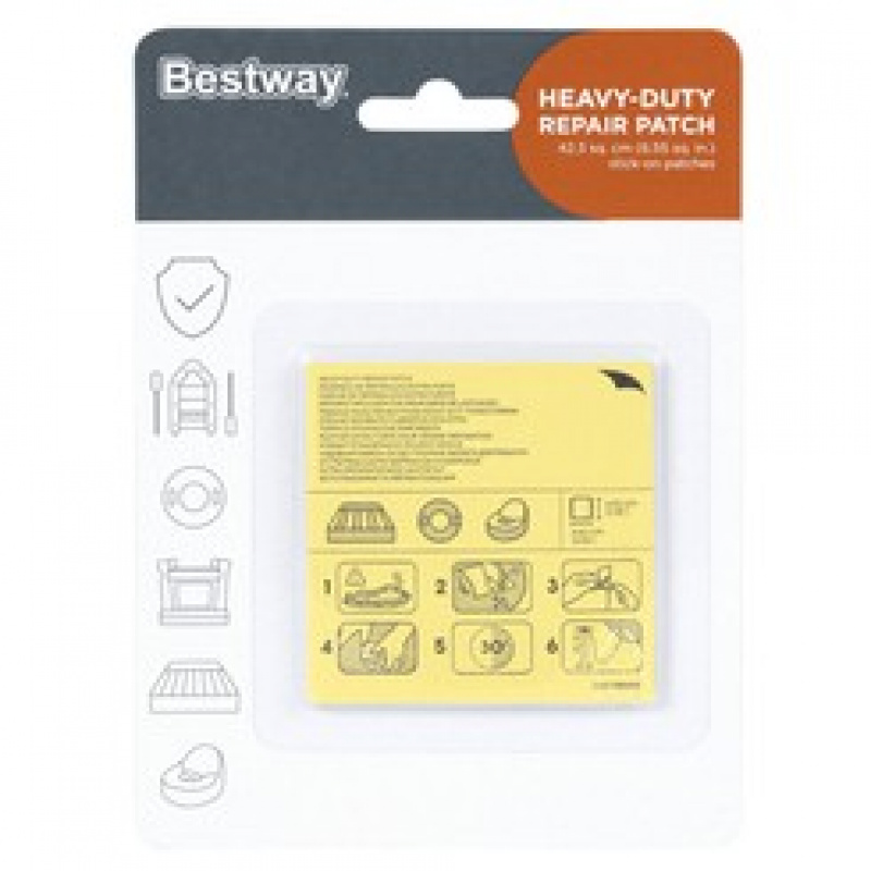 Bestway Reparaturset mit Klebepflastern 62068
