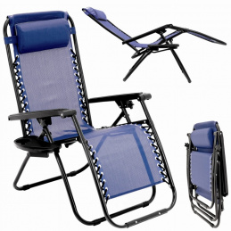 Leżak ogrodowy składany na plażę turystyczny Leżak ogrodowy składany na plażę turystyczny