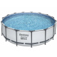 Bestway Steel Swimmingpool -Pro Max 4,57 x 1,22 m 56438 mit Zubehör