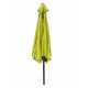 Linder Exclusiv Aga Kippbarer Sonnenschirm, Gartenschirm Ø 300 cm,mit Kurbelmechanismus,Limette