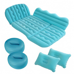 Aga Aufblasbare Auto-Matratze 170×75 cm – Reisebett, Luftmatratze, Auto-Bett, hochwertig, weich & tragbar, für Rücksitz, bis 200 kg Traglast