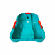 Aga Kinder Schlitten  DS498 Blau, Kinderschlitten aus Kunststoff, Stabiler Schneebob, Rodelschlitten für Kinder
