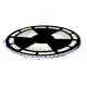 LED-Streifen LED-Stripe LED-Band - SMD 5050 - 50m - 14,4W/m - IP20 - kaltweiß