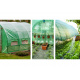 Aga Garten-Foliengewächshaus Polytunnel Folienhaus Pflanzenhaus 3,65x3,65x2,13 m