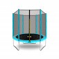 Aga SPORT TOP Trampolin 180 cm Hellblau + Sicherheitsnetz