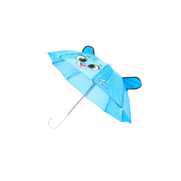 Aga Kinderschirm, Regenschirm, 50 cm Blau, Klappschirm mit Automatik-Öffnung, Stockschirm