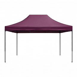 Aga Verkaufsstand 1S 3x4,5 m Dunkelrot