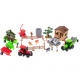 Aga Farm mit Tieren und Maschinen 49pcs