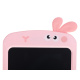 Aga Graphic Zeichenbrett Kaninchen 8,5'' rosa