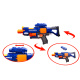 Aga Blaze Storm Schaumstoffpfeil + Visier + 20 blaue Pfeile