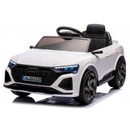 AUDI SQ8 BIAŁY Auto na akumulator EVA Skóra pilot Akumulator litowo-jonowy