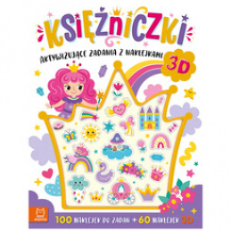 Aksjomat Księżniczki. Aktywizujące zadania z naklejkami 3D KS1076 uniwersalny