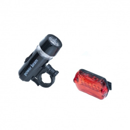 L8D LAMPKA LED ROWEROWA PRZÓD-TYŁ 3W1