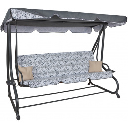 Aga Gartenschaukel XXXL COMFORT LUX Prestige Grau