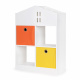 Aga Kinderbücherregal mit Haus-Design MR2104