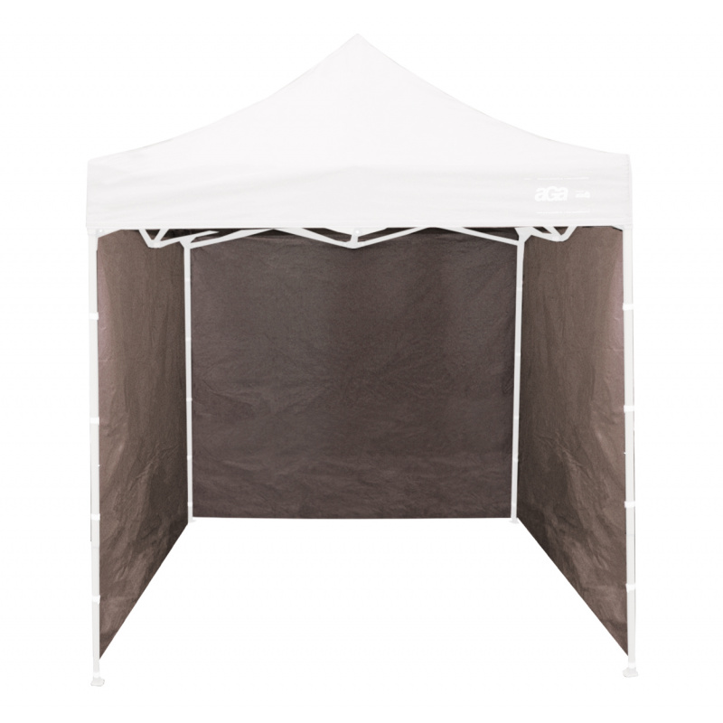 Aga Seitenwand zum Verkaufsstand 3x3m Braun