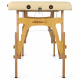 Habys Holz-Massageliege Beige
