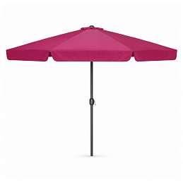 Linder Exclusiv Sonnenschirm, Gartenschirm 400 cm Brombeer