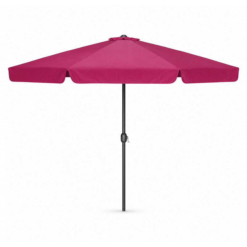Linder Exclusiv Sonnenschirm, Gartenschirm 400 cm Brombeer