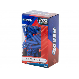 Aga Ersatzpatronen für Nerf-Pistole 7 cm Satz von 200 Stück