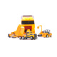 Aga Transporter + Metallwagen Baumaschinen