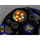 Interaktives Lenkrad mit Vibration ZA3900 - Blau