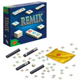 Alexander Edukacyjna gra Remik liczbowy - wersja podstawowa - układanie ciągu cyfr GR0796 uniwersalny