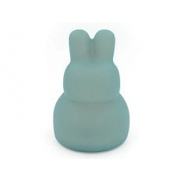 Nocna lampka Króliczek z kolorowymi światłami i muzyką niebieska BAMBOOM uniwersalny Nocna lampka Króliczek z kolorowymi światłami i muzyką niebieska BAMBOOM uniwersalny