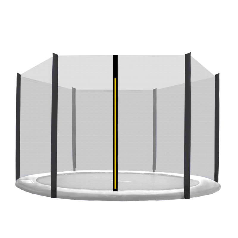 OUTLET Aga-Schutznetz 400 cm für 6 Stangen Schwarzes Netz / Schwarz