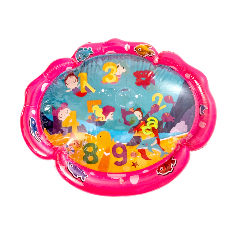 Aga4Kids Wassermatte Aufblasbare Wasserspielmatte für Kinder-Baby MRWM07 Sensorisches Spielzeug Kleinkinder, Wassermatte für Säuglinge und Kleinkinder
