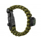 Armband Multifunktionales Survival - Grün