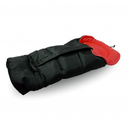 Aga Frost 3in1 Kinder Fußsack Schwarz/Rot