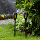 Kynast Garden Led Solar Fackel mit Flammeneffekt 50 cm,Solarleuchte,Gartenleuchte