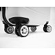 Aga Travel Kofferset 3 Teilig Hartschale Leicht ABS+PC Reisekoffer Haltbar Trolley Handgepäck Sets mit TSA Schloss und 4 Rollen MR4656 Weiß