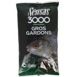 Sensas Grundfutter 3000 Gros Gardons Noir 1kg