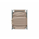 Aga 2x Gartenliege mit verstellbarem Dach Beige
