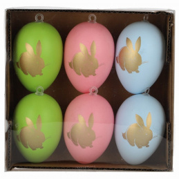 Jajka wielkanocne 6 sztuk wielkanocne