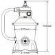 Bestway Sandfiltration 3028 l/h 58515