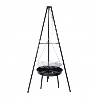 Aga Garten-Grill auf einem Dreibein mit Feuerstelle BBQ0162 Aga Garten-Grill auf einem Dreibein mit Feuerstelle BBQ0162