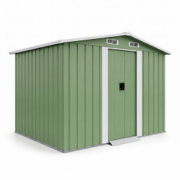 Aga Gartenhaus 236x174x190 cm Hellgrün
