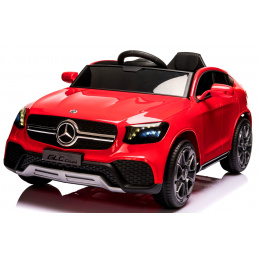Mercedes GLC COUPE Concept 4x4 CZERWONY EVA SKÓRA Licencja Akumulator litowo-jonowy