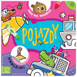 Aksjomat Mały miś koloruje. Pojazdy KS1097 uniwersalny