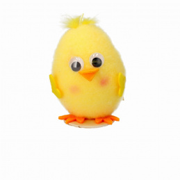 Kurczak materiałowy do postawienia wielkanocny