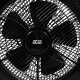Aga Bodenventilator 30 cm Schwarz