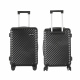 Aga Travel Reisekofferset, Kofferset  MR4672 Schwarzv, Hartschale,TSA, 4 Rollen, Reisekoffer, Koffer
