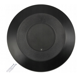 PIR pohybový senzor nastavitelný IP20 - 110-240V - 360° - černý