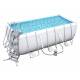 Bestway Power Stahlrahmen 4,12 x 2,01 x 1,22 m 56456 + Kartuschenfilterung